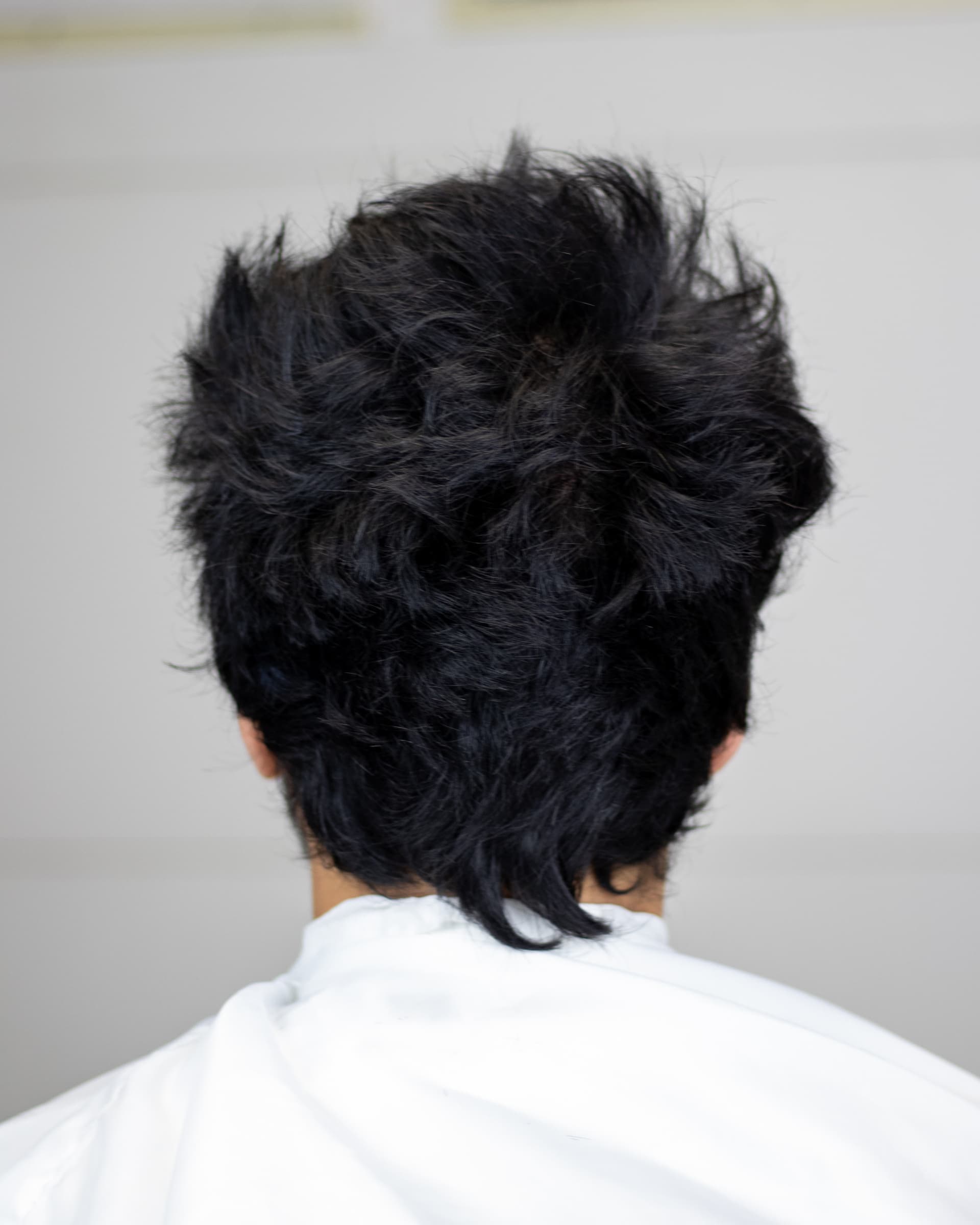 Mid fade, side profile